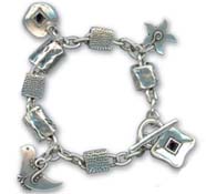 Danon Bird Charm Bracelet B3053S - £87.00