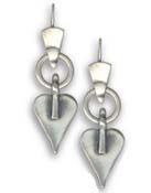 Danon Heart Earrings EF2287 - £25.00
