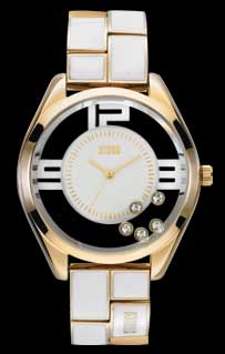 Storm Watches - Ladies - Pizaz White/Gold